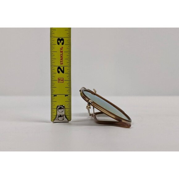 Ray-Ban Gold Round Sunglasses - Picture 16 of 16